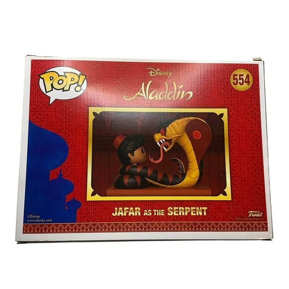 Jafar & Aladdin Funko Pop Deluxe #554 – Disney Aladdin - Picture 4 of 6